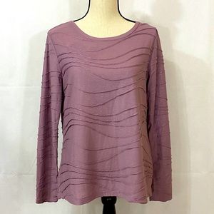 Long sleeve pink Simply Vera Shirt